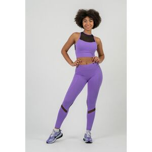 Nebbia Fit Activewear High waist 443 Leggings Violet L Femme