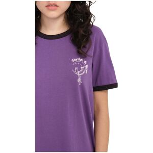 Volcom Truly Ringer Short Sleeve T-shirt Violet L Femme Violet L female