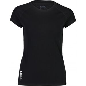 Mons Royale - Women's Bella Tech Tee - Sous-vêtement mérinos taille M, noir - Publicité