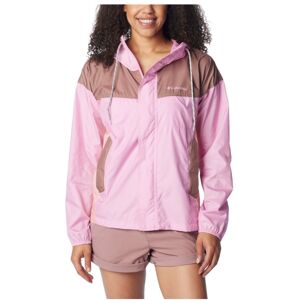 Columbia - Women's Flash Challenger Windbreaker - Coupe-vent taille L, rose - Publicité