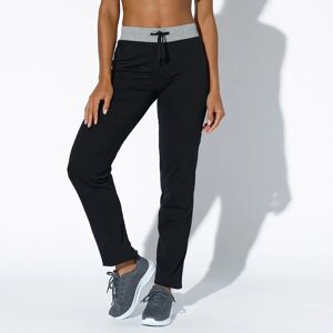 Blancheporte Pantalon Jogging Maille - Femme Noir 34/36