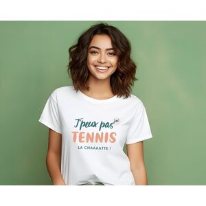 Cadeaux.com Tee shirt personnalise femme - J'peux pas j'ai tennis
