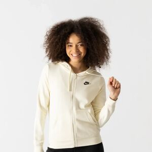 Nike Jacket Hoodie Fz Club ecru s femme