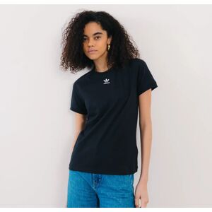 Adidas Originals Tee Shirt Essential Trefoil noir s femme