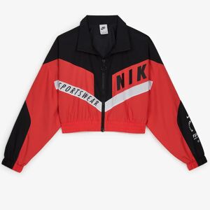 Nike Jacket Streetwear noir/rouge xs femme