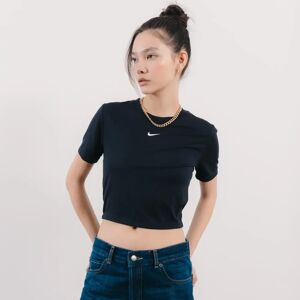 Nike Tee Shirt Crop Graphic Essential noir l femme