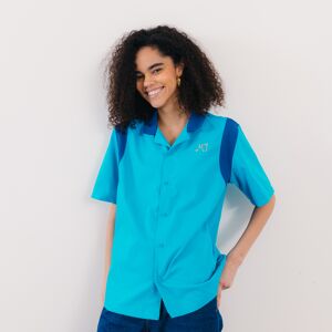 Jordan Chemise Shirt Flight Essential bleu xs femme