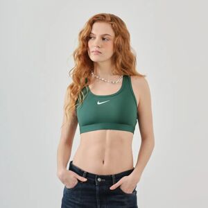 Nike Top Bra Swoosh vert/blanc s femme