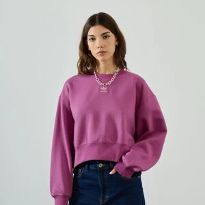 Adidas Originals Sweat Crew Essential Centered Logo violet s femme