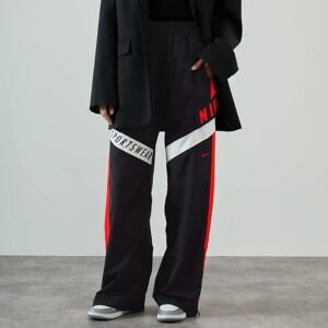 Nike Pant Streetwear Woven noir/rouge m femme