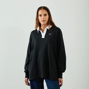 Nike Sweat Crew Polo Trend noir s femme