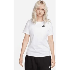 Nike T-shirt Nike Sportswear Club Blanc Femme - DX7902-100 Blanc XS female