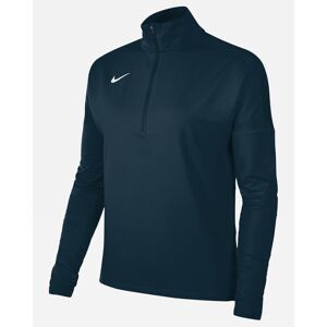 Nike Haut d'entrainement 1/2 Zip Nike Dry Bleu Marine Femme - NT0316-451 Bleu Marine M female