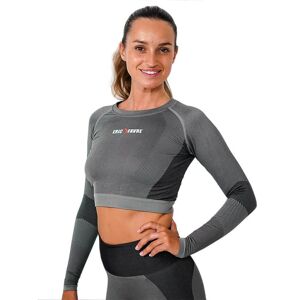 Legend Is Born Crop Top Vitality Femme Gris - Eric Favre