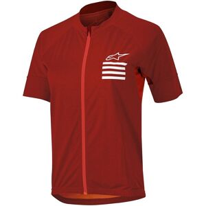 Alpinestars Stella Trail Full Zip Maillot de vélo SS Ladies Rouge taille : XL - Publicité