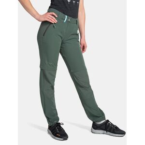 Pantalon outdoor pour femme Kilpi HOSIO-W Vert fonce - 42 Short Vert fonce 42 Short femme