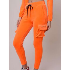 Project X Paris Pantalon de jogging en velours - Couleur - Orange, Taille - L