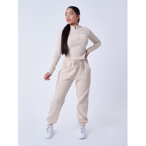 Project X Paris Bas de Jogging en velours côtelé - Couleur - Beige, Taille - S