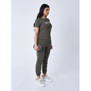 Project X Paris Bas de Jogging femme Essentials Project X Paris - Couleur - Olive foncé, Taille - XS