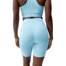 Born Living Yoga Becky Short Leggings High Waist Bleu L Femme