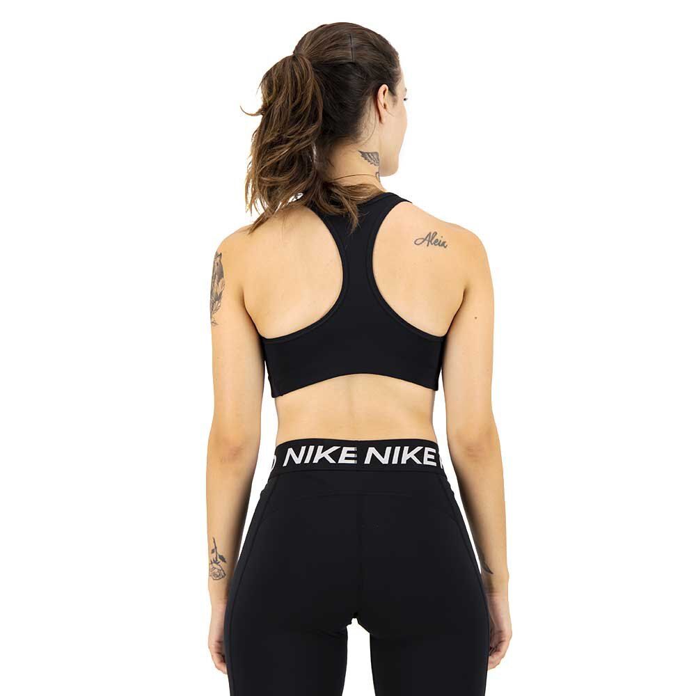 Nike Swoosh Medium Support Padded Sports Bra Noir S Femme