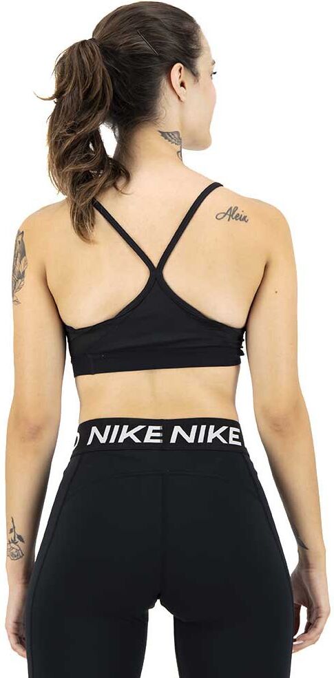 Nike Dri Fit Indy V Neck Light Support Padded Sports Bra Noir M Femme