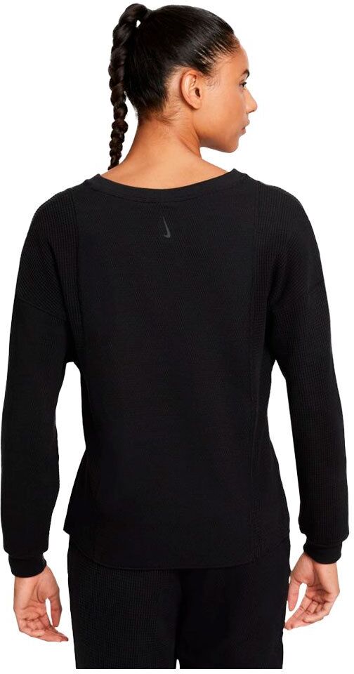 Nike Yoga Luxe Dri Fit Long Sleeve T-shirt Noir S Femme