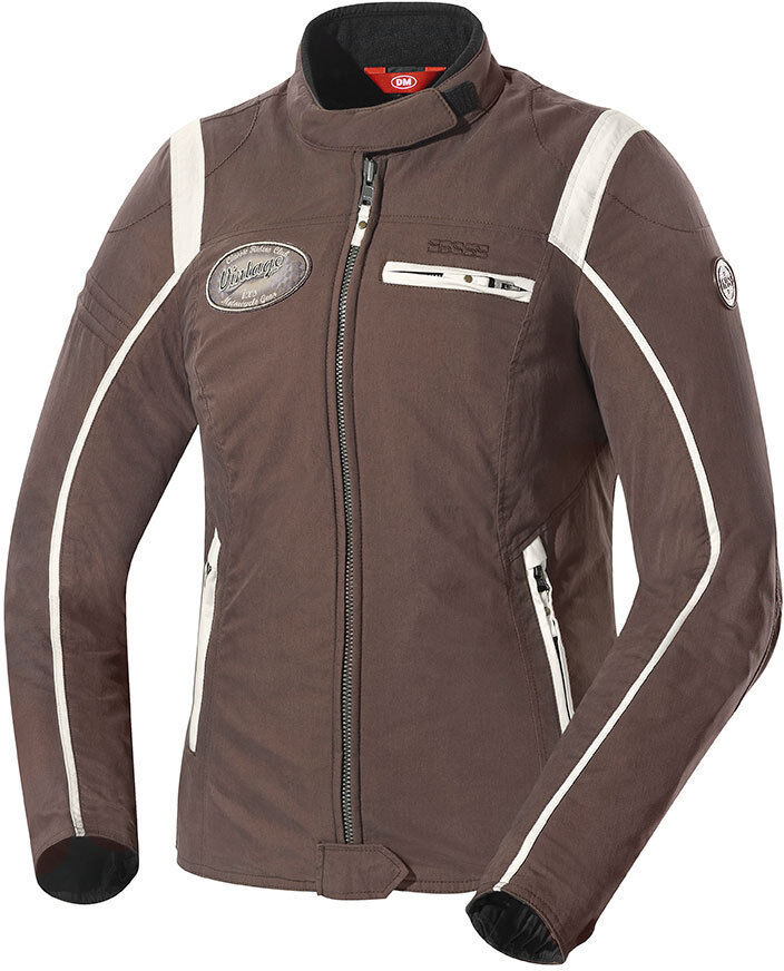 IXS Ridley Veste Textile Mesdames Blanc Brun taille : XL