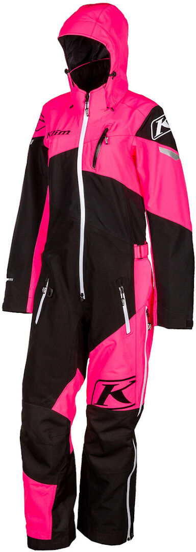 Klim Ripsa Ladies One Piece Snow Suit Costume de neige Ladies One Piece Noir Blanc Rose taille : XS