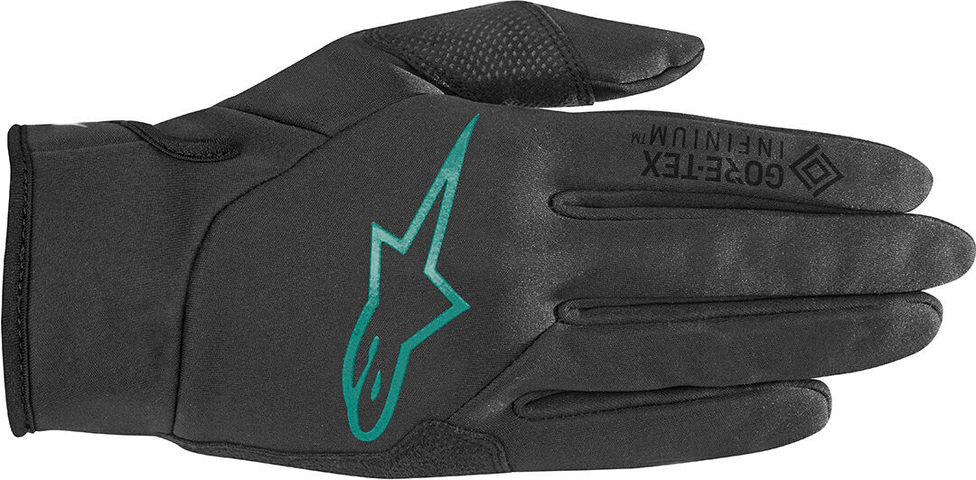 Alpinestars Stella Cascade Infinium Windstopper Ladies Bicycle Gloves Gants de vélo de dames Noir Vert taille : L