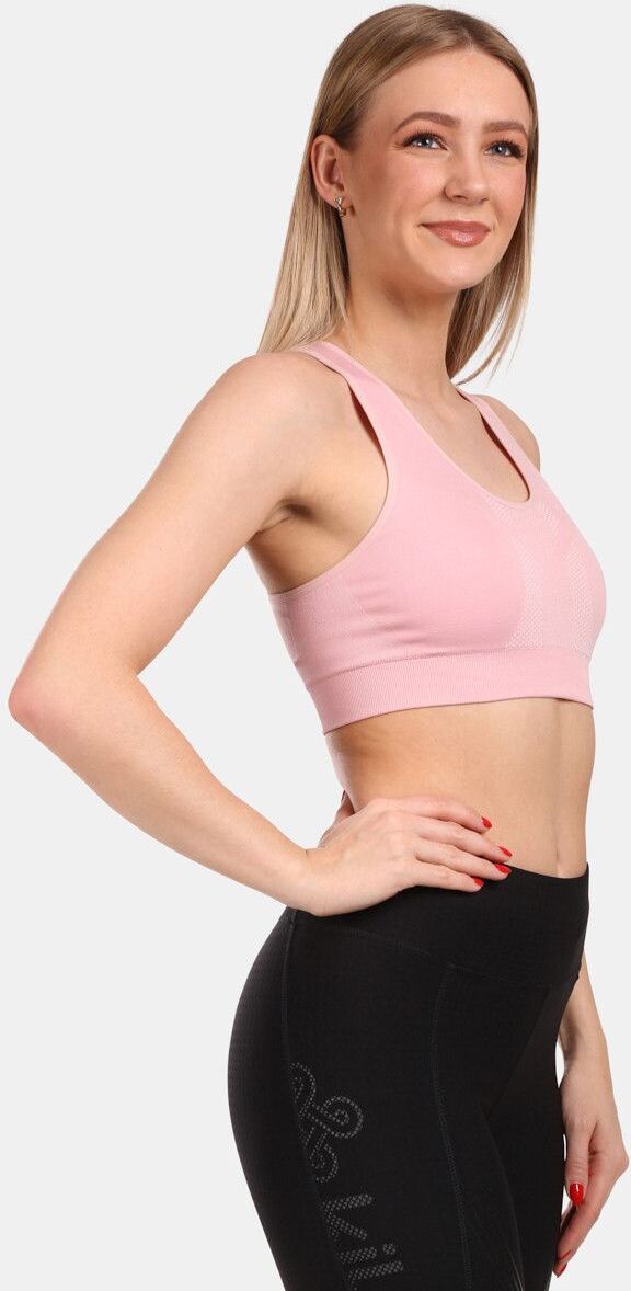 Soutien-gorge de sport sans coutures pour femme Kilpi WINIE-W Rose clair - 38 Rose clair 38 femme