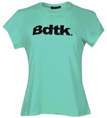 body talk t-shirt big chest logo  - celery