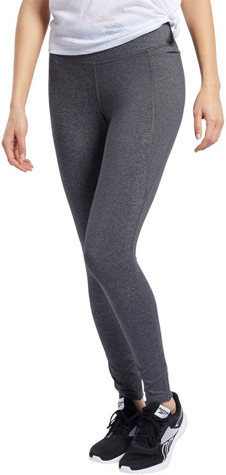 reebok γυναικείο κολάν lux tights 2.0  - dk. grey