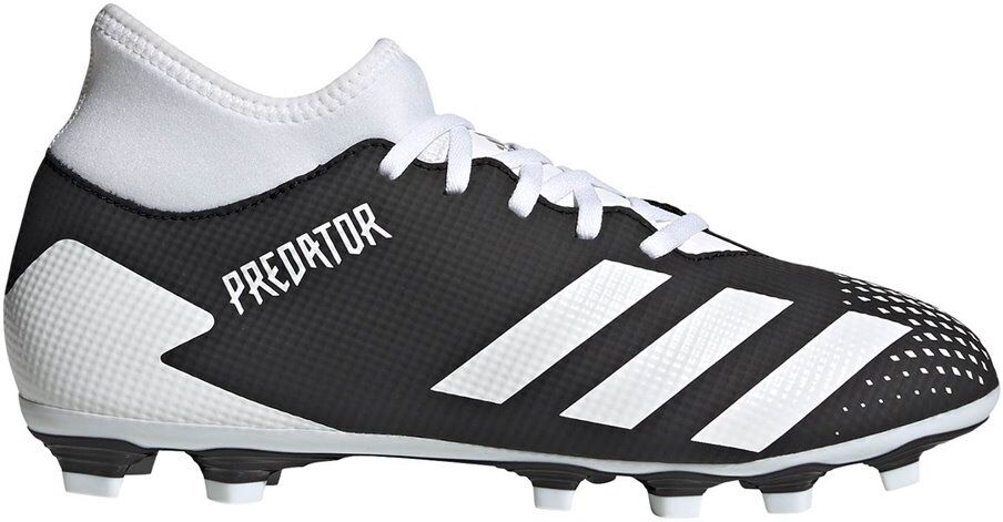 adidas ανδρικά ποδοσφαιρικά παπούτσια predator 20.4 iic flexible ground boots  - black-whit