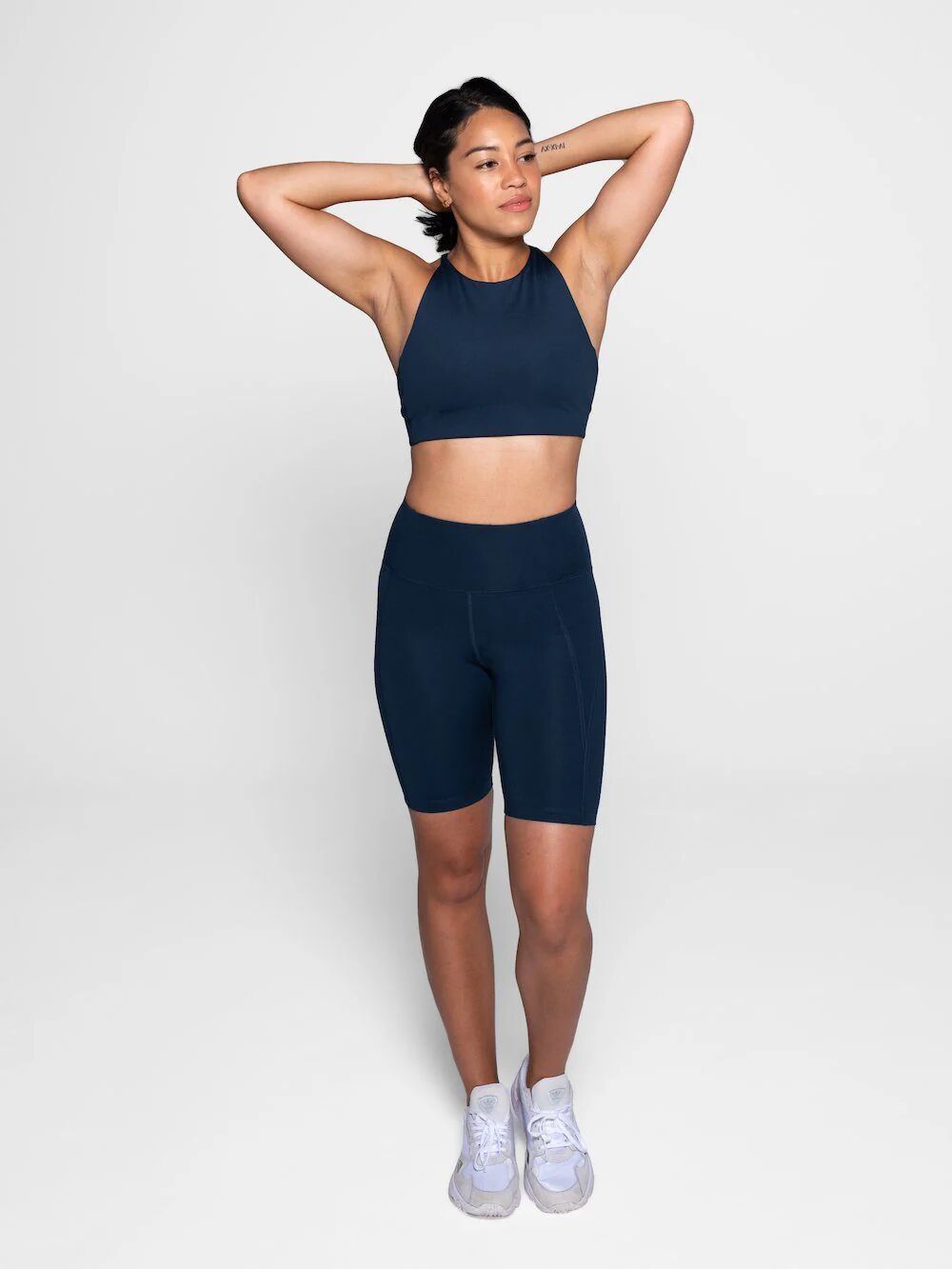 Girlfriend Collective Topanga sports Bra, Midnight / M