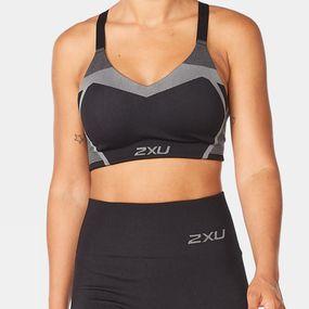 2XU Womens Motion Tech Bra Black/Grey Size: (L)