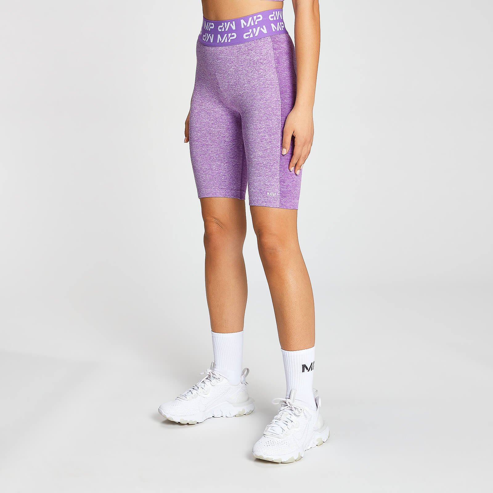 MP Curve Women's Cycling Shorts - Deep Lilac - XS