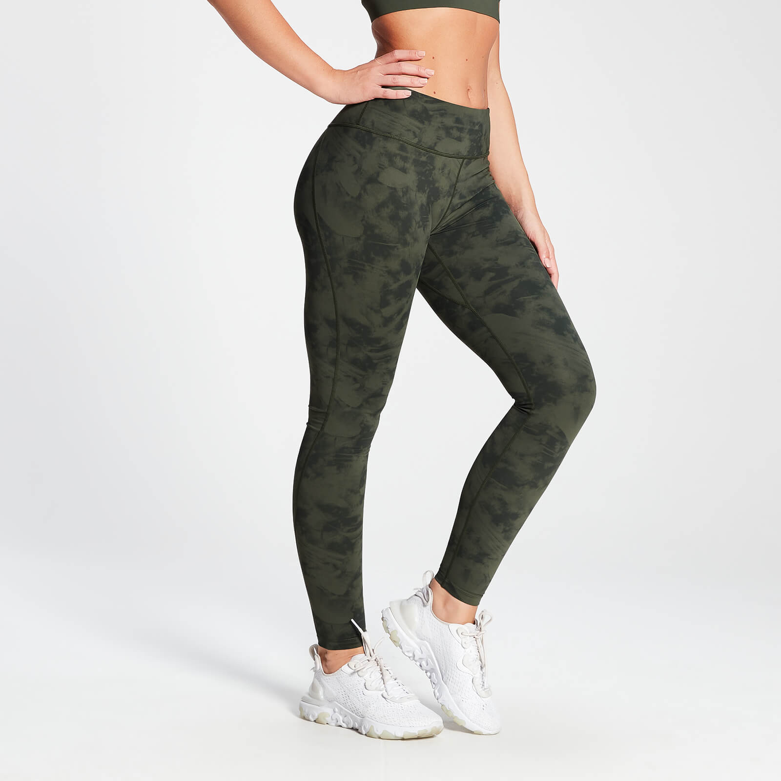 MP Women's Training Reversible Leggings - Vine Leaf - XS