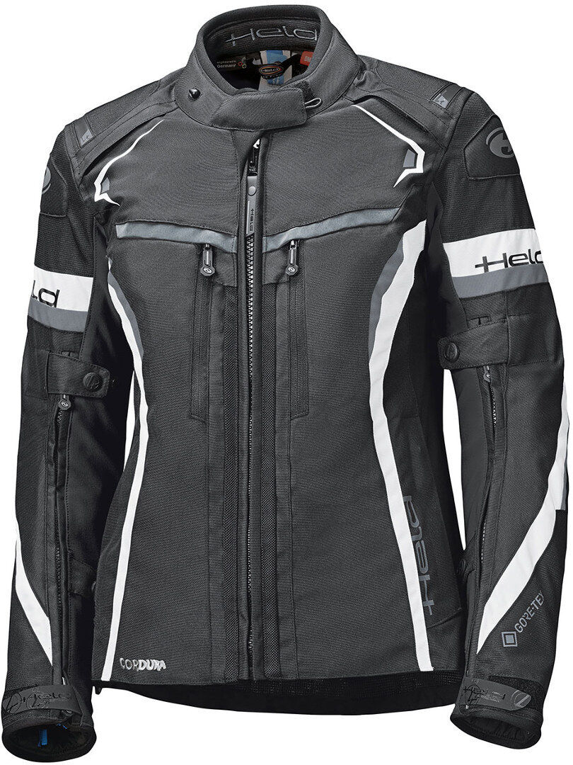 Held Imola St Ladies Motorcycle Textile Jacket  - Black White