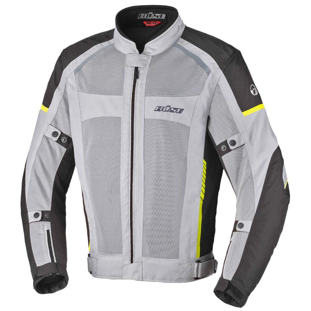 Büse Santerno Motorcycle Textile Jacket  - Grey