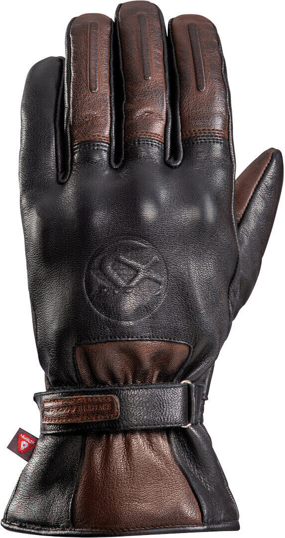 Ixon Pro Randall Motorcycle Gloves  - Black Brown