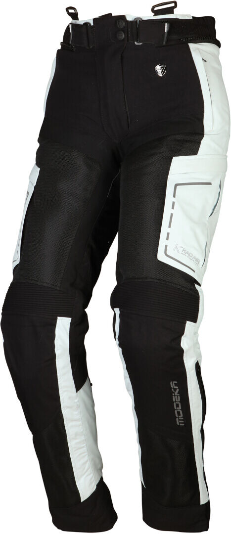 Modeka Khao Air Ladies Motorcycle Textile Pants  - Black Grey