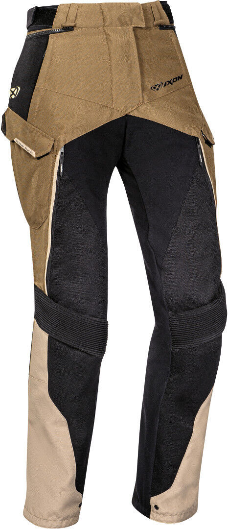 Ixon Eddas Ladies Motorcycle Textile Pants  - Black Brown
