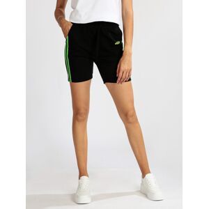 Dance Bermuda donna sportivi in felpa Pantaloni e shorts donna Nero taglia S