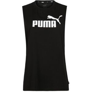 Puma ESS CUT OFF LOGO TANK Canotta donna regular fit T-Shirt e Top donna Nero taglia L