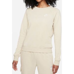 Nike Felpa donna in caldo cotone Felpe donna Beige taglia L