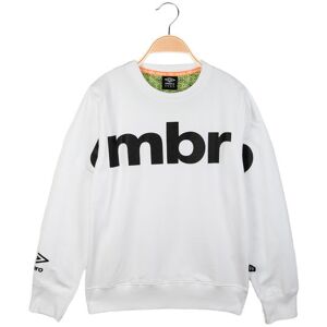 Umbro Felpa girocollo da ragazzo Felpe bambino Bianco taglia L