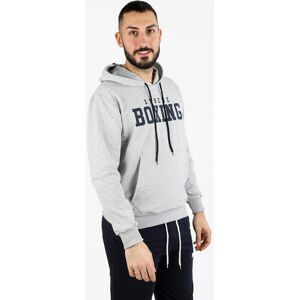 Xtreme Boxing Felpa sportiva da uomo con cappuccio Felpe uomo Grigio taglia L