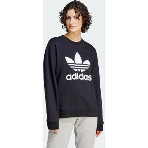 Adidas FM3272 TRF CREW SWEAT Felpa oversize Felpe donna Nero taglia 40