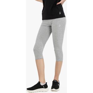 Athl Dpt Leggings donna in cotone 3/4 Pantaloni e shorts donna Grigio taglia S